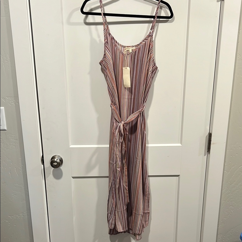 Mystree-Striped Summer Boutique Dress